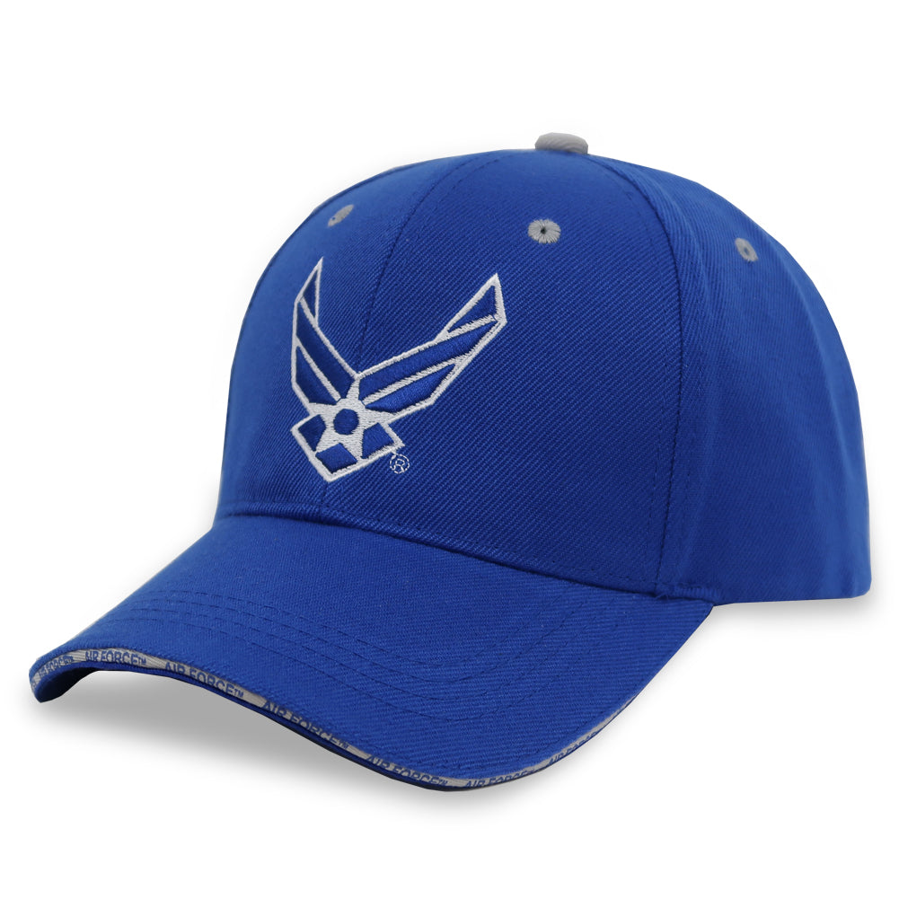Air Force Wings Air Force Brim Hat (Royal)