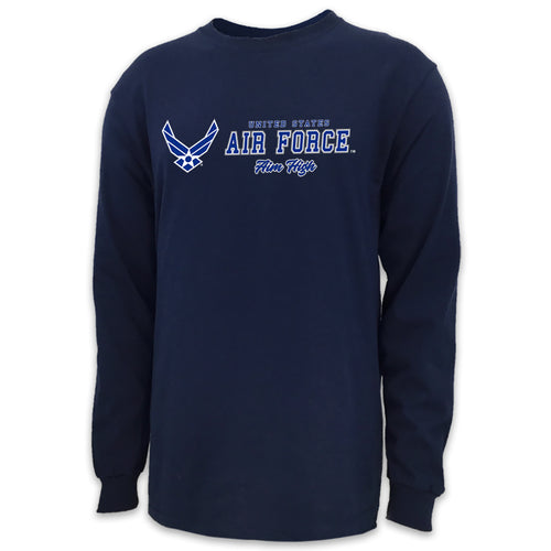 United States Air Force Aim High Logo Long Sleeve T-Shirt