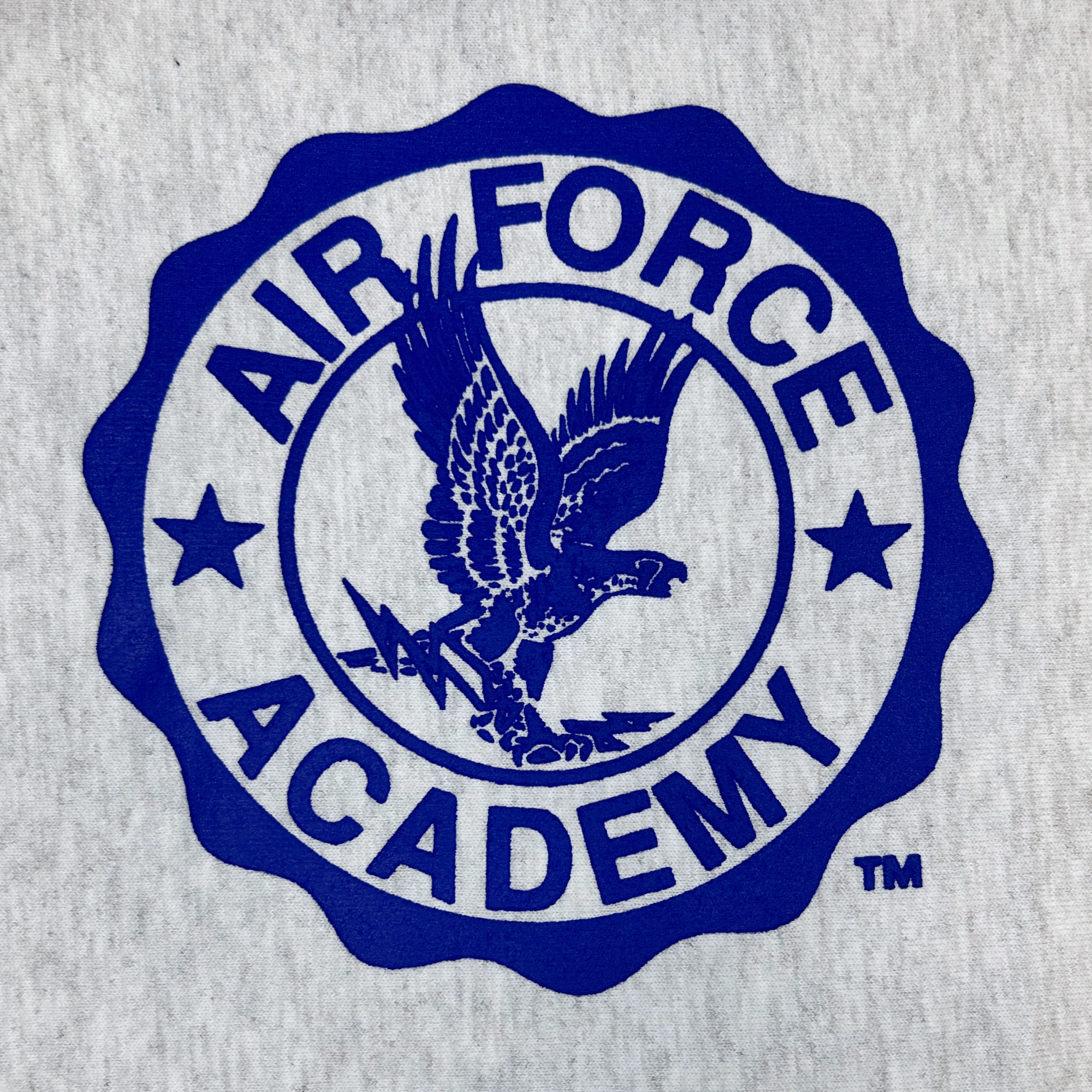 Air Force Academy Champion Reverse Weave Crewneck Ash