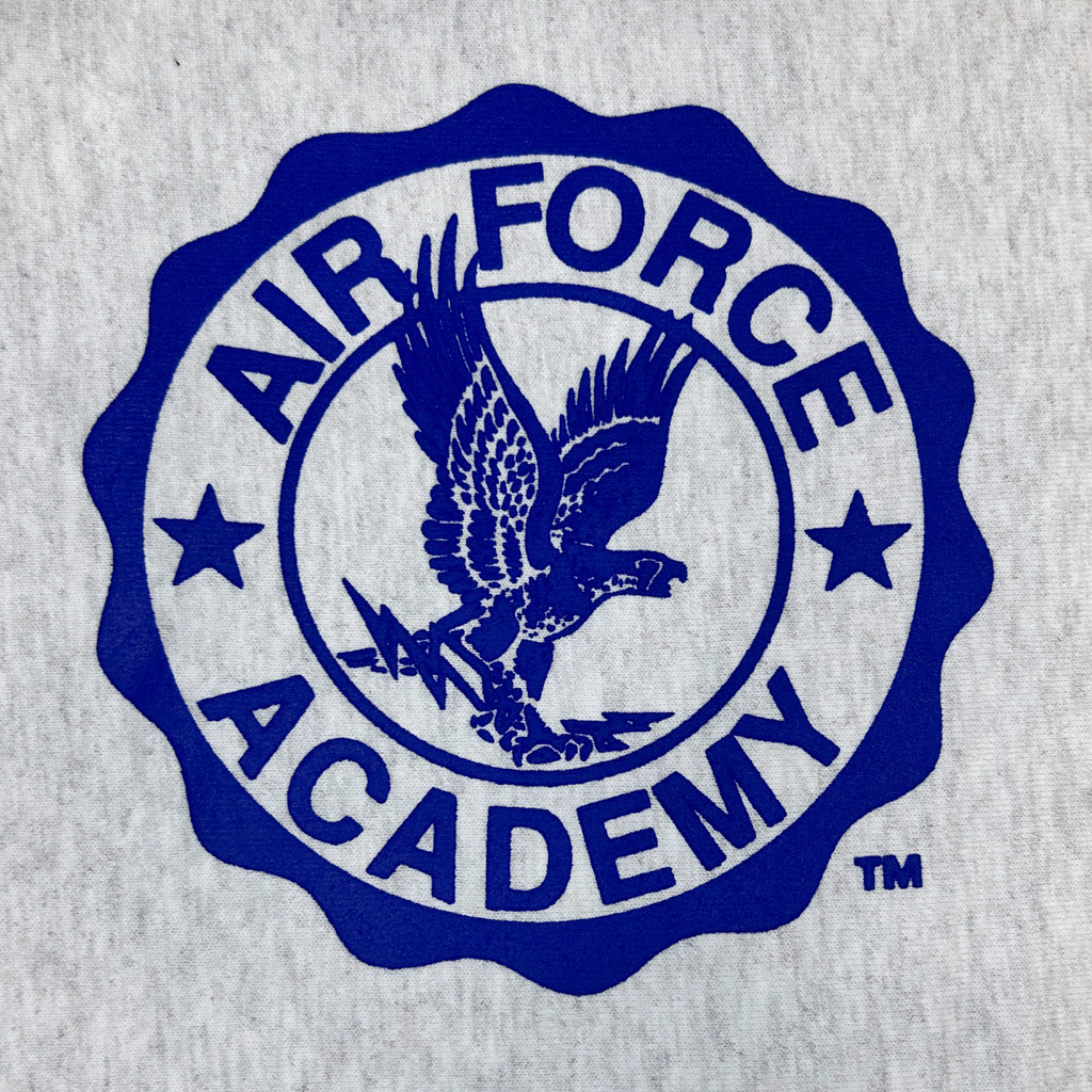 Air Force Academy Champion Reverse Weave Crewneck (Ash)