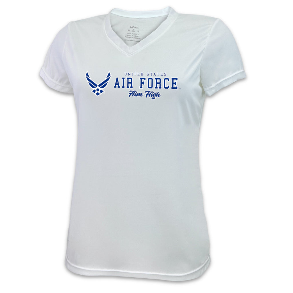 Air Force Ladies Aim High Performance T-Shirt