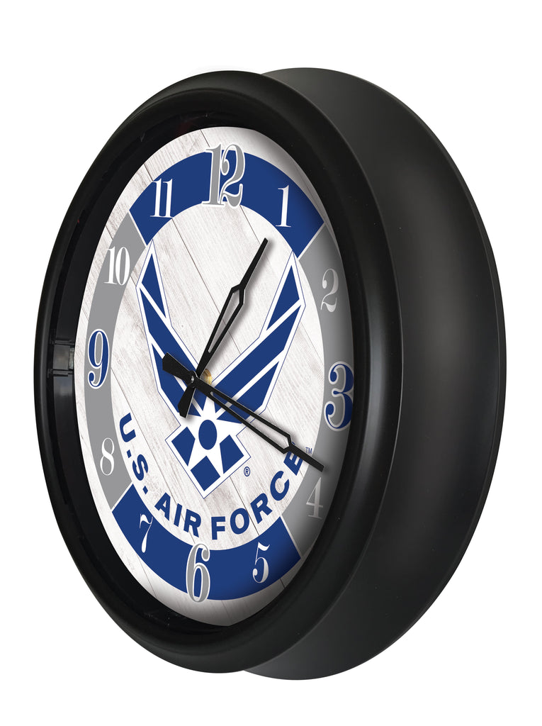United States Air Force Indoor/Outdoor LED Wall Clock