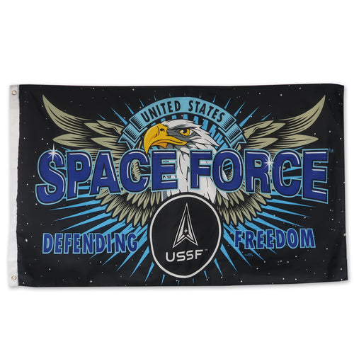 United States Space Force Defending Freedom Flag (3'x5')