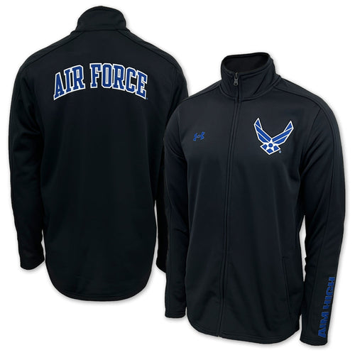 Air Force Under Armour Gameday Triad Fleece Jacket (Black)