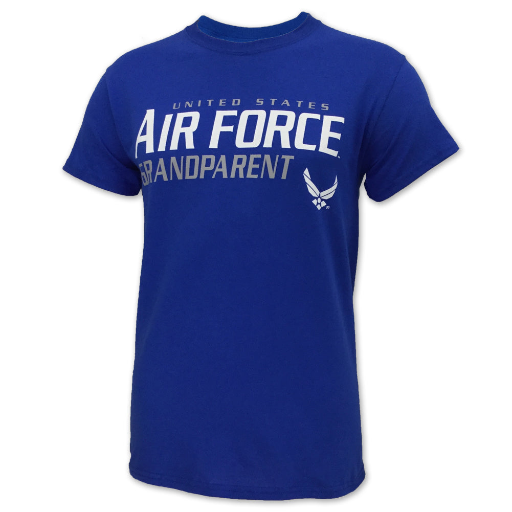United States Air Force Grandparent T-Shirt (Royal)