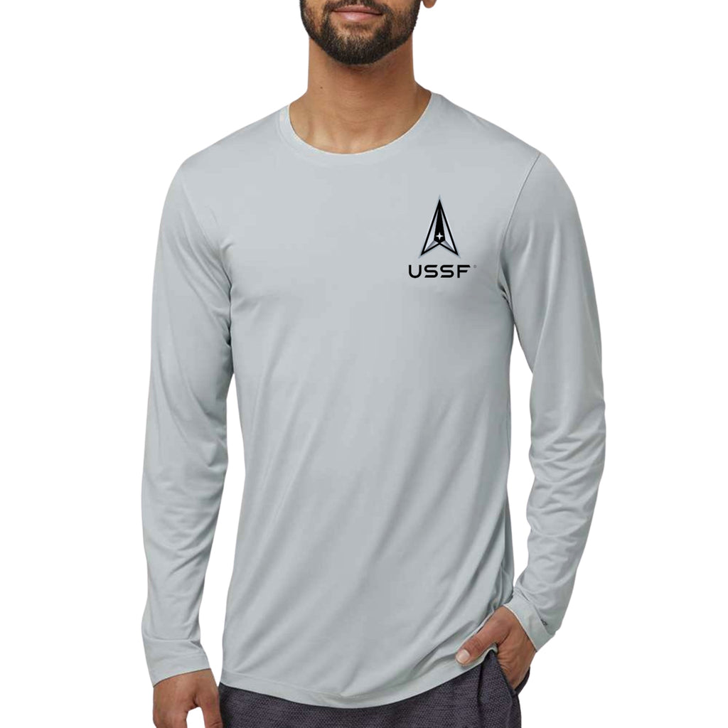 Space Force Aruba Performance Longsleeve T-Shirt (Aluminium)