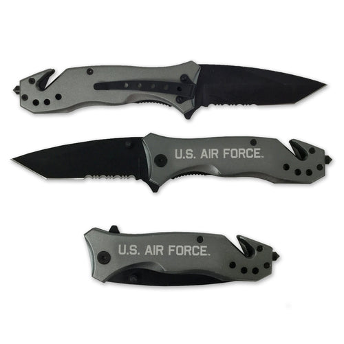 Air Force Lock Back Knife (Grey)