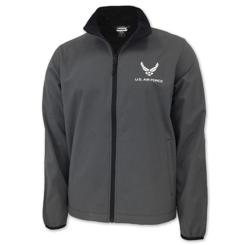 AIR FORCE SOFT SHELL ALTA JACKET (CHARCOAL)