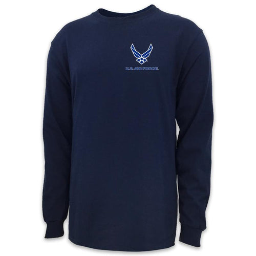 Air Force Under Armour Fly Fight Win Tech T-Shirt (Navy)