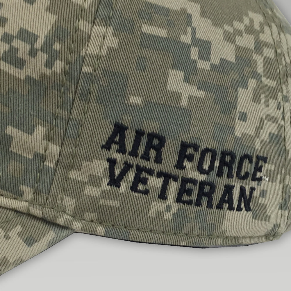 Air Force Wings Veteran Hat (Digi Camo)